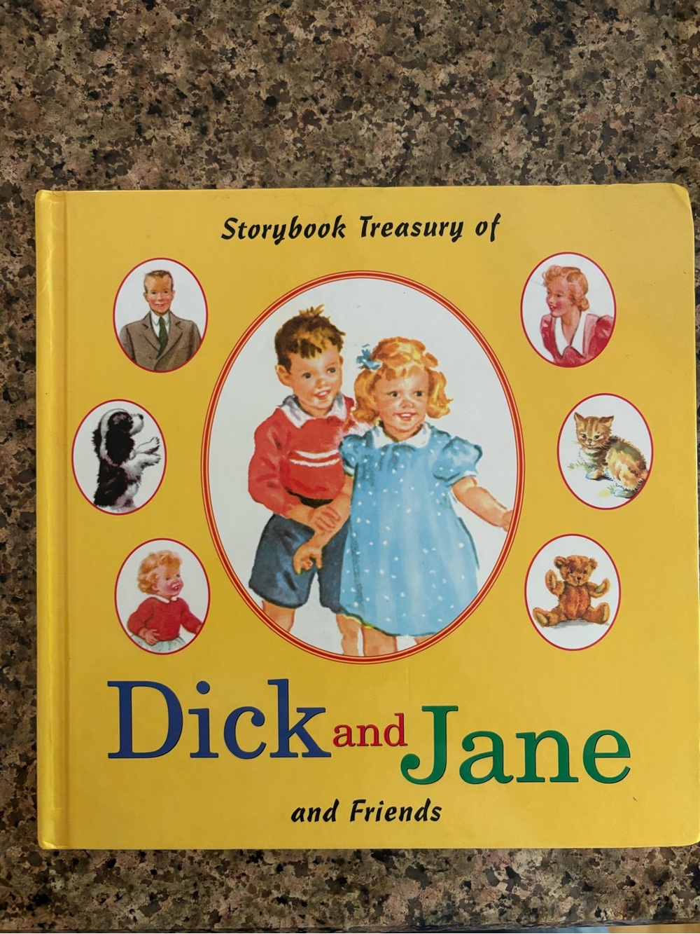 Dick and Jane and Friends Storybook Treasury - Yellow Cover